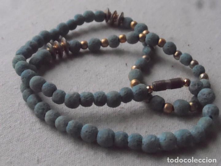 Joyeria: collar de piedra color azul - Foto 1