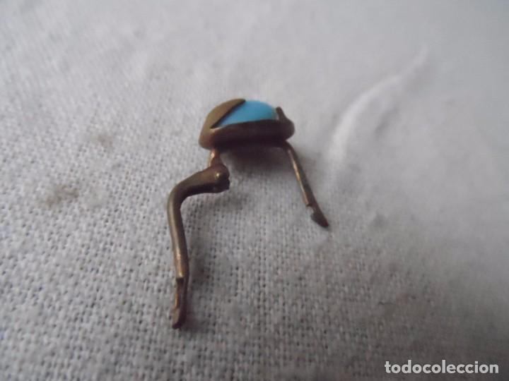 Joyeria: pendiente antiguo piedra turquesa - Foto 2