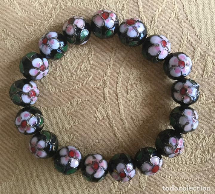 Joyeria: PRECIOSA PULSERA CLOISONNE FLORES - Foto 1