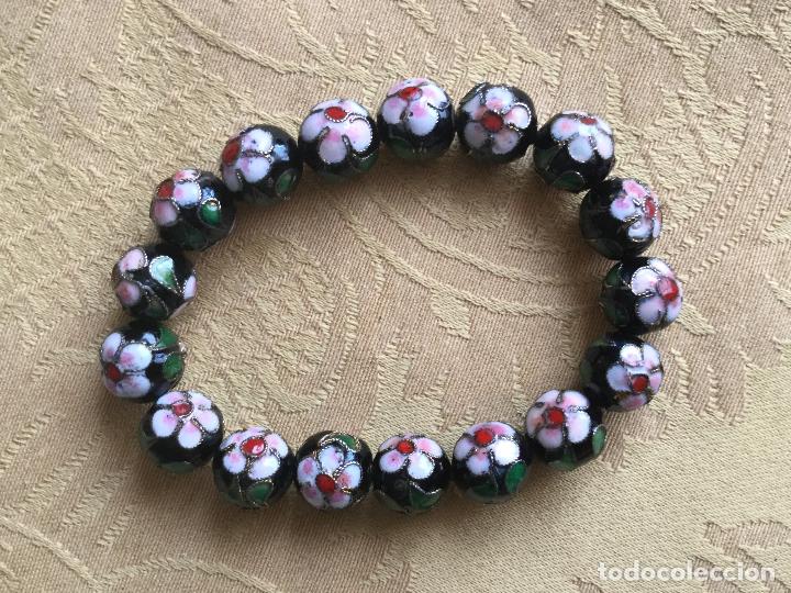 Joyeria: PRECIOSA PULSERA CLOISONNE FLORES - Foto 3