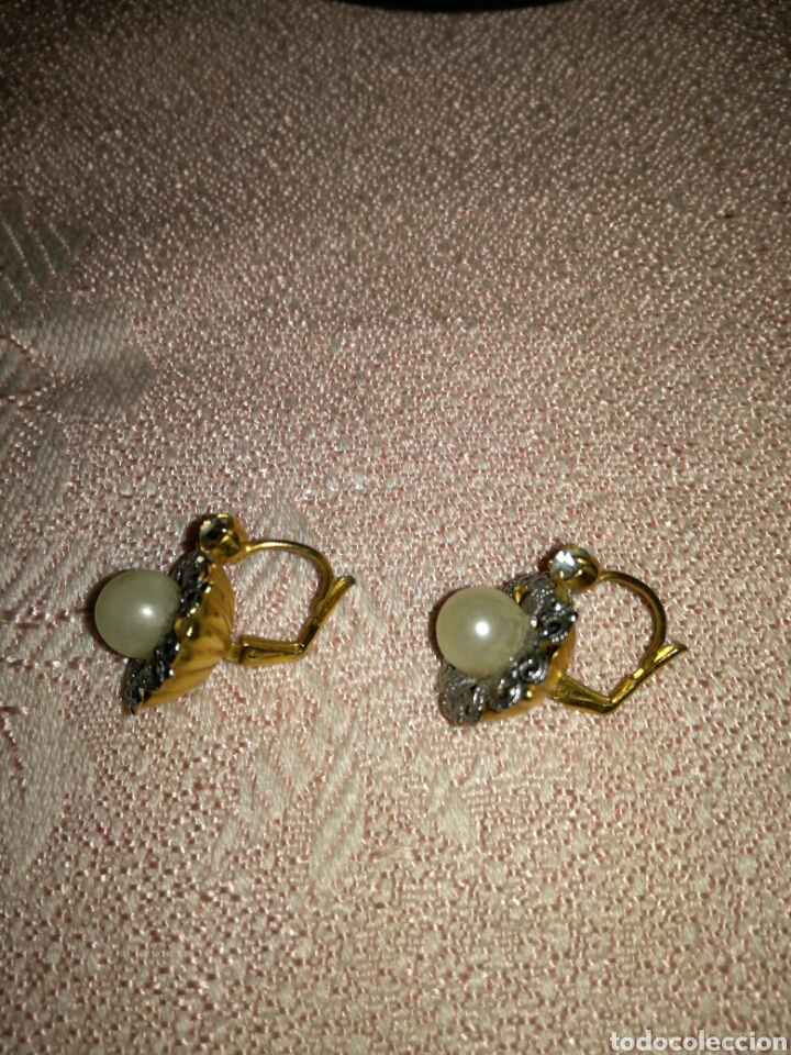 Joyeria: Pendientes antiguos de bisuter&iacute;a - Foto 3