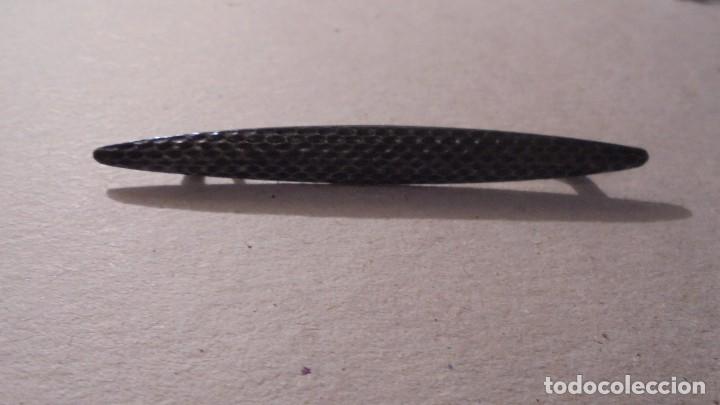 Schmuck: ANTIGUA AGUJA , DE HIERRO PAVONADO , A&Ntilde;OS 20/30 - 8X0,8 CM. - ORIGINAL DE LA EPOCA NO REPRODUCCION