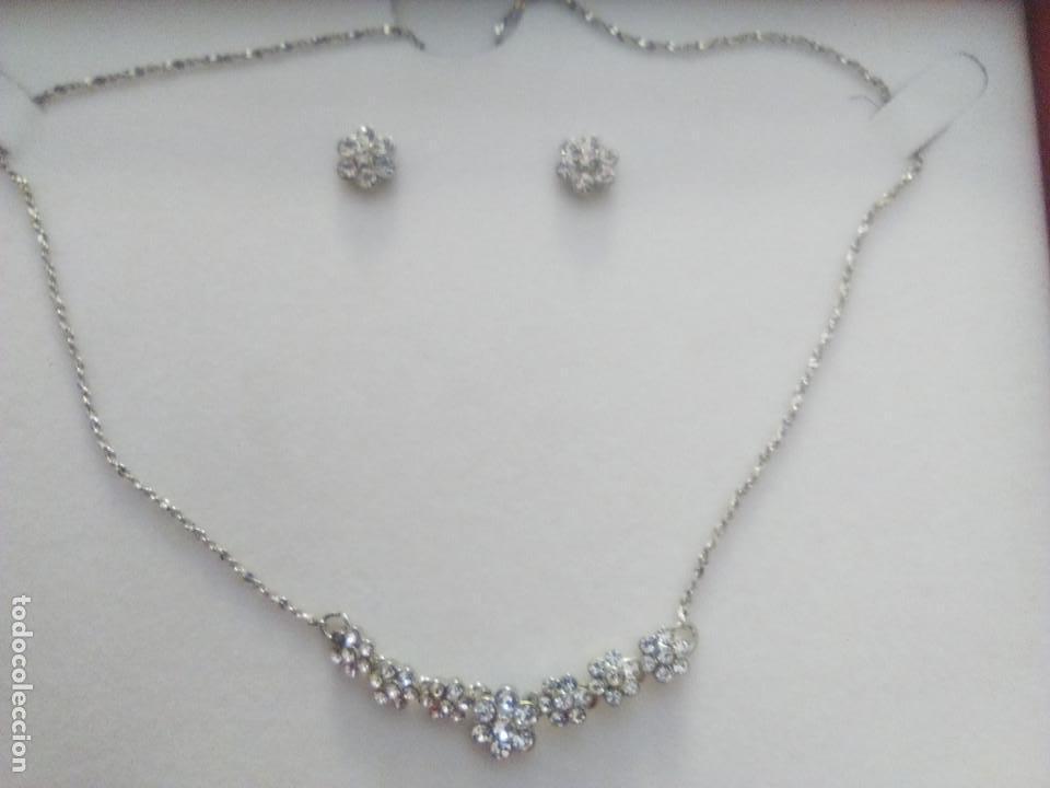Schmuck: gargantilla y pendientes