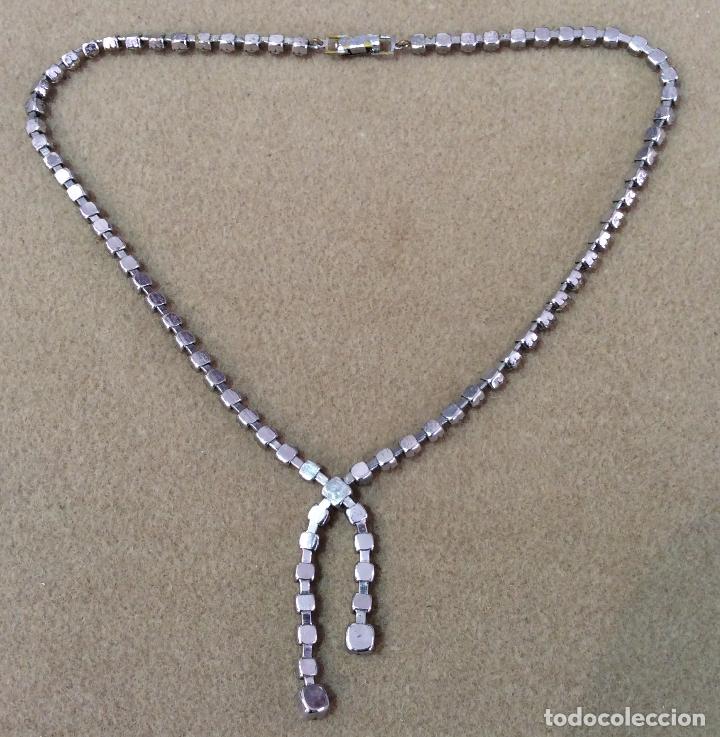 Joyeria: ANTIGUO COLLAR DE CRISTAL - Foto 2