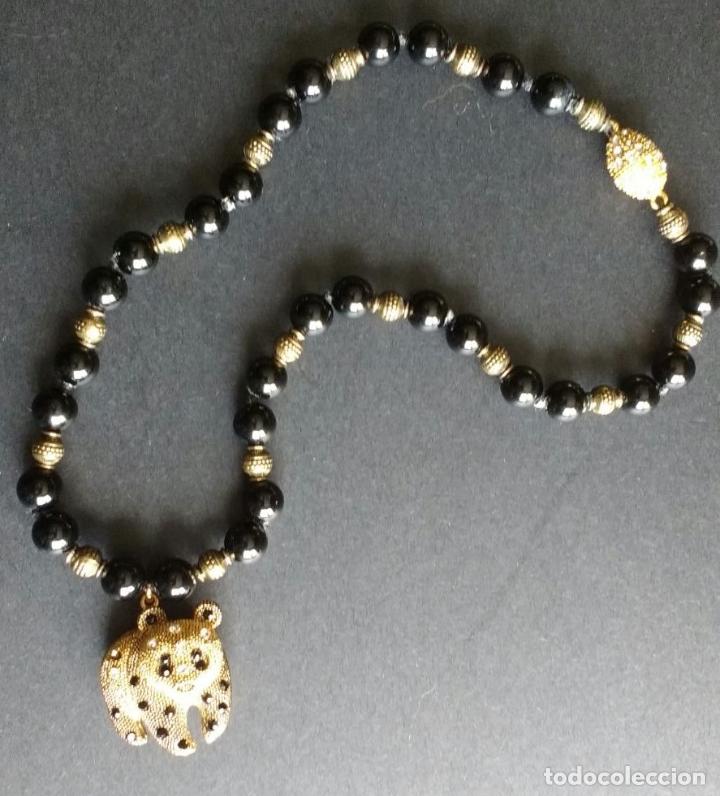 Joyeria: Collar &oacute;nix con osito. - Foto 1
