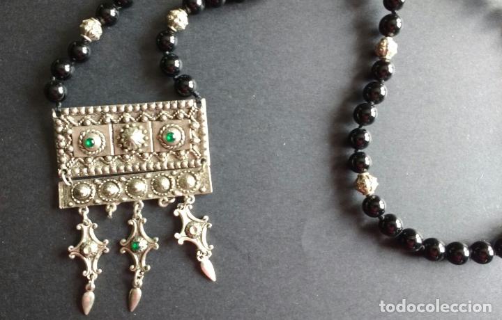 Joyeria: Collar &oacute;nix con medall&oacute;n. - Foto 2