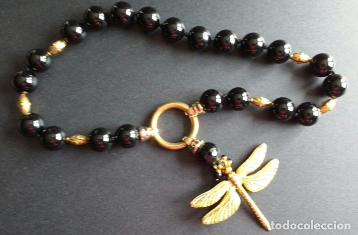 Joyeria: Collar &oacute;nix con lib&eacute;lula. - Foto 1