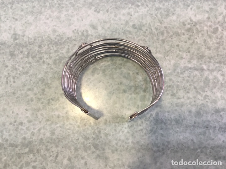 Joyeria: Pulsera cromada de acero con corazones - Foto 2