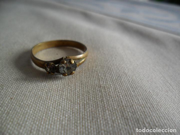 Joyeria: ANILLO CON PIEDRECITAS ANTIGUO - Foto 2