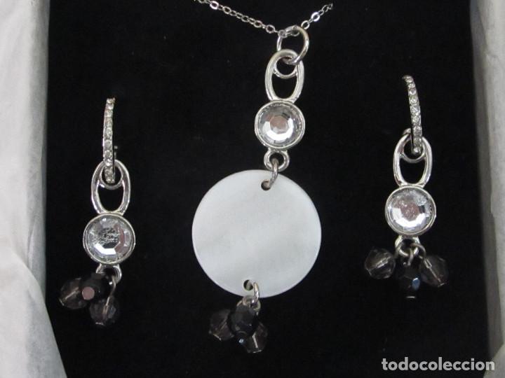 Gioielleria: JUEGO DE COLLAR Y PENDIENTES CON PERLAS 'ANAIS' - CON ESTUCHE ORIGINAL /XY10