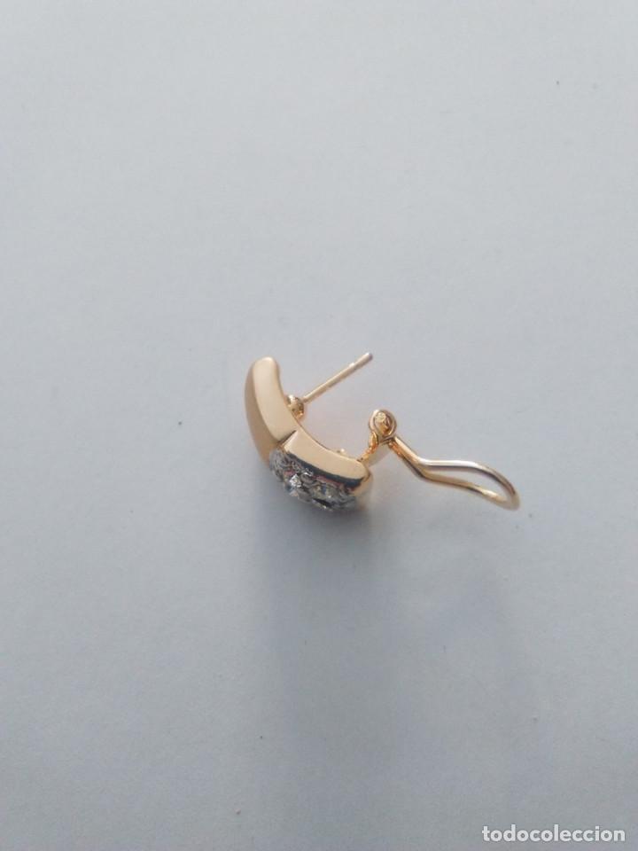 Joyeria: pendientes mat&eacute; con piedras - Foto 2