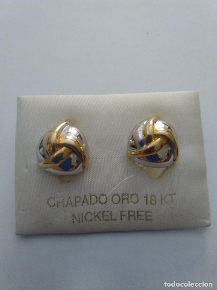 Joaillerie: Par de pendientes vicolor