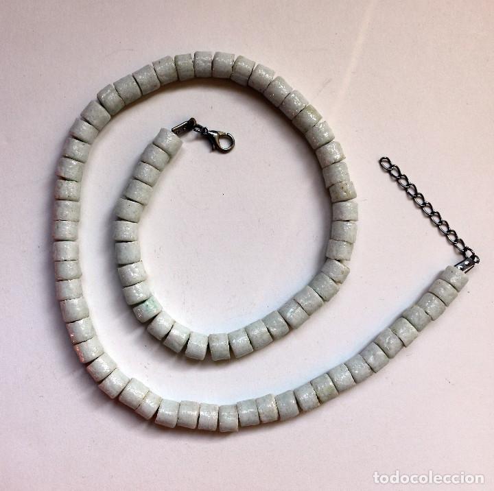 Joalharia: COLLAR REALIZADO CON ANTIGUAS CUENTAS TRIBALES DE VIDRIO FUNDIDO
