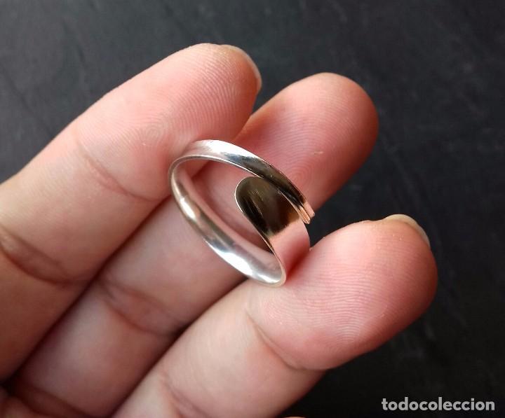 Joyeria: Alianza cruzada en Plata de Ley - Foto 3