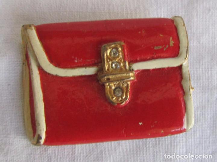 Joyeria: Broche de bronce en forma de cartera - Foto 2
