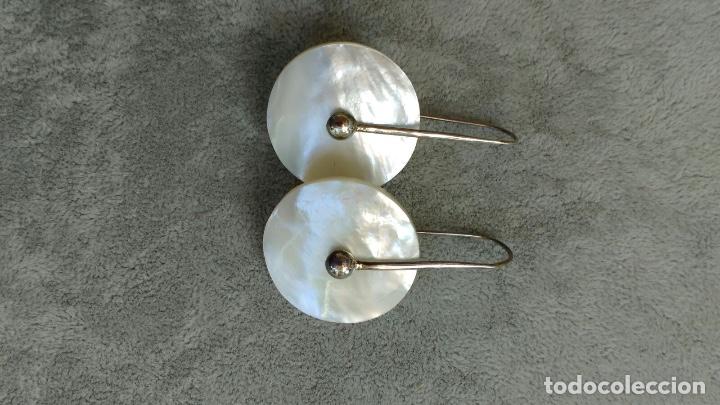Joyeria: pendientes n&aacute;car/plata - Foto 1