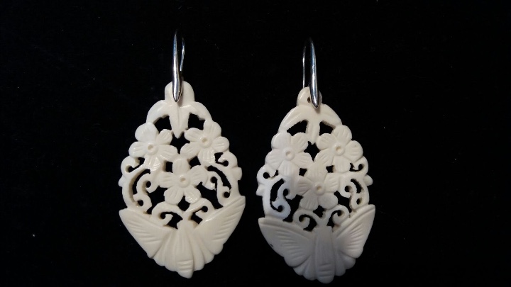 Joyeria: pendientes de resina - Foto 2