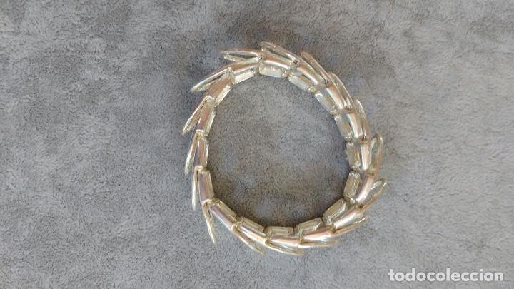 Joyeria: brazalete plateado bisuter&iacute;a - Foto 1