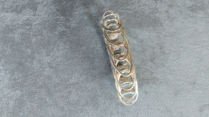 Joyeria: brazalete plateado bisuter&iacute;a - Foto 2