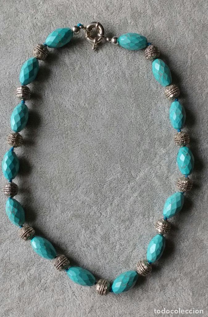 Joyeria: COLLAR DE TURQUESITA