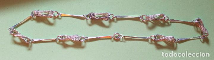 Joyeria: Antigua gargantilla plata - Foto 1