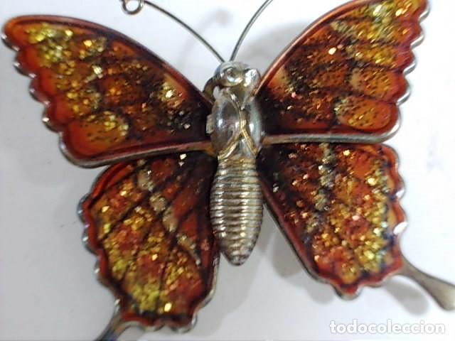 Joyeria: ANTIGUO BROCHE MARIPOSA - Foto 3
