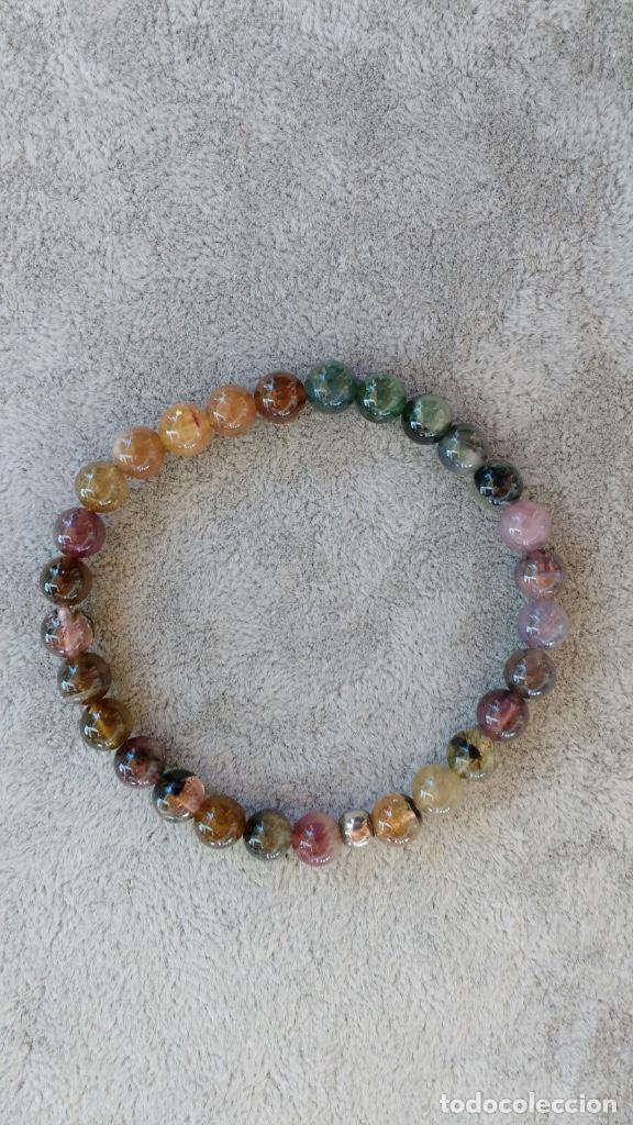 Joyeria: pulsera en bola de turmalina - Foto 1