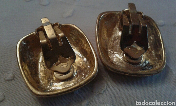 Joyeria: Pendientes vintage rosa - Foto 2