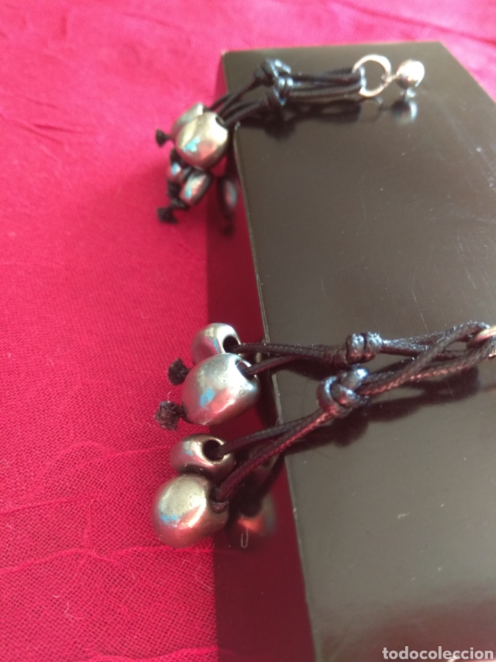 Joyeria: Pendientes piel y abalorios - Foto 2
