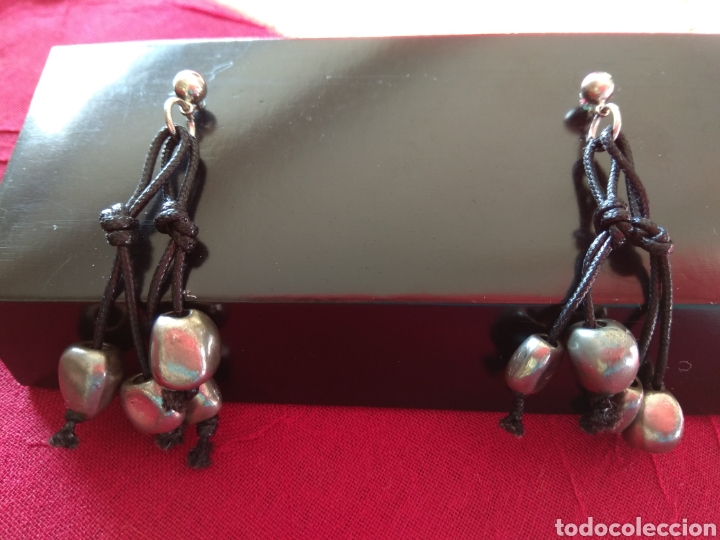Joyeria: Pendientes piel y abalorios - Foto 4