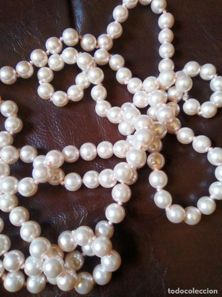 Joyeria: Collar de perlas sint&eacute;ticas. - Foto 2