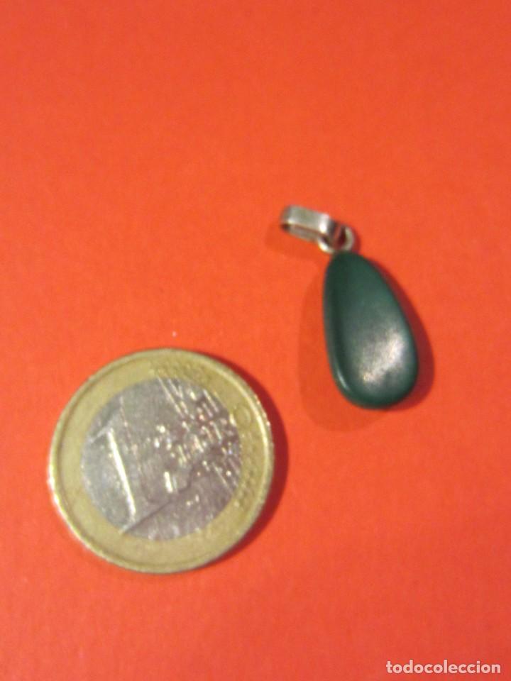 Joyeria: Colgante de Agata verde. - Foto 3