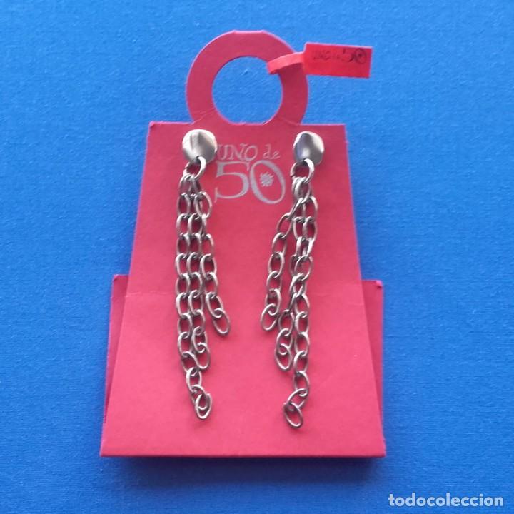 Joyeria: Pendientes marca Uno de 50. En tienda 40 &euro;, Sin usar - Foto 2