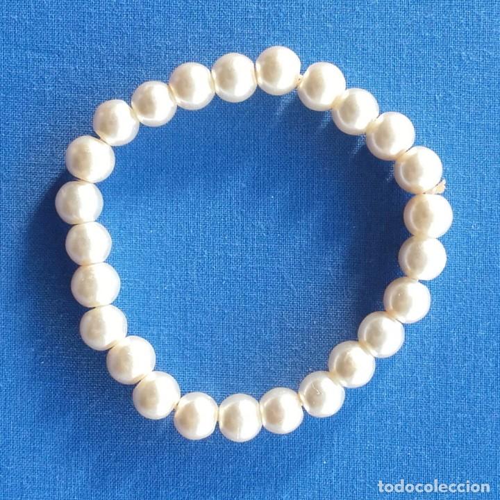 Joyeria: Sin Usar. Pulsera de perlas vintage - Foto 1