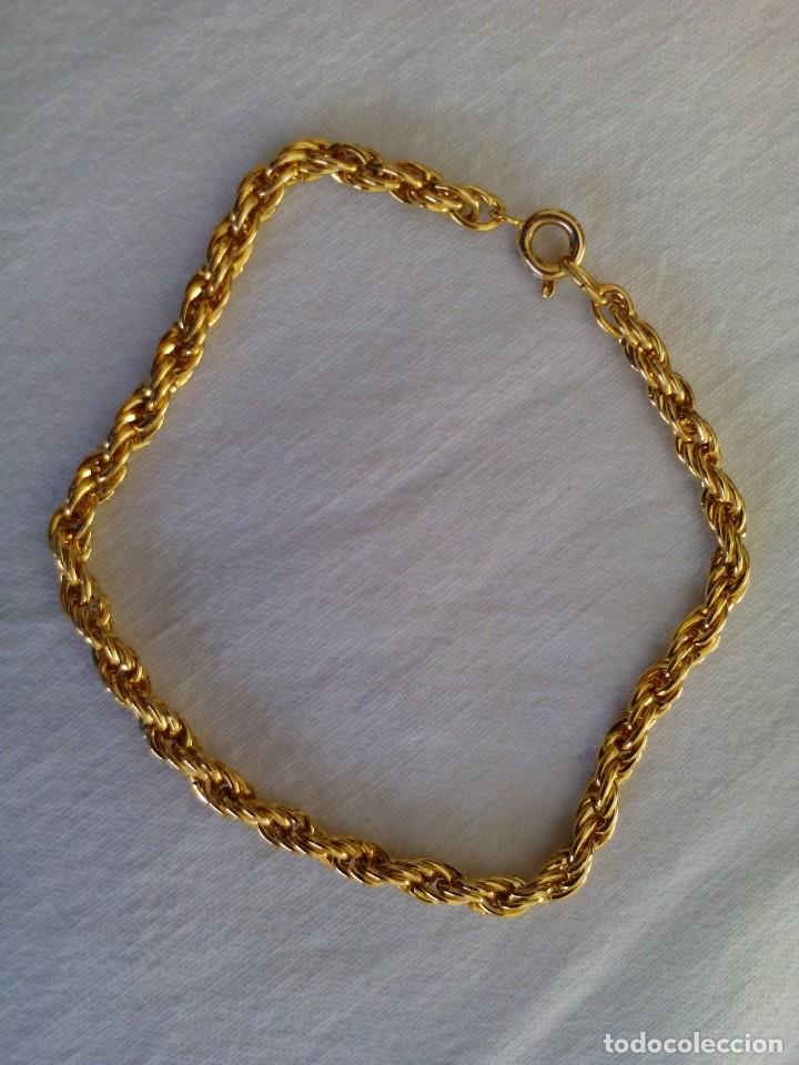 Joyeria: seis pulseras de metal dorado - Foto 6