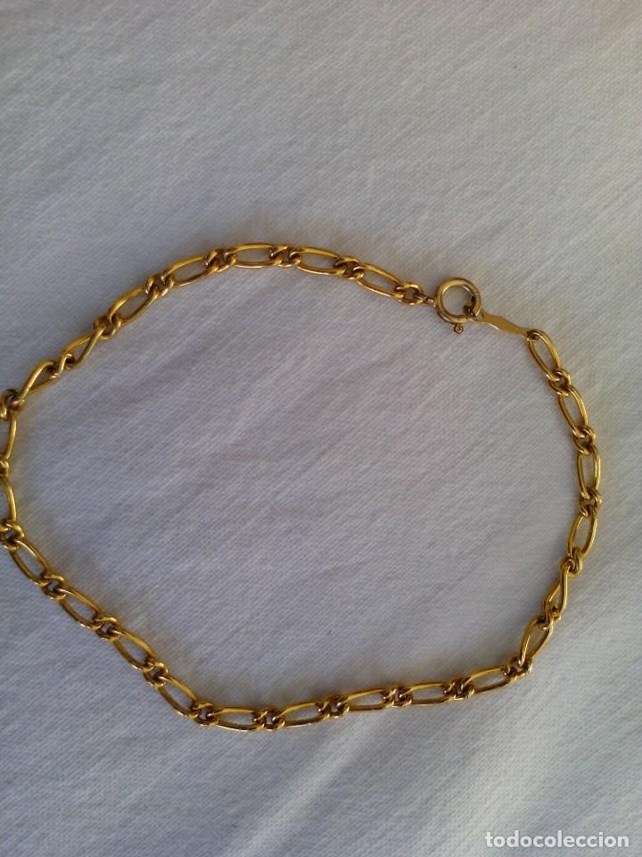 Joyeria: seis pulseras de metal dorado - Foto 7