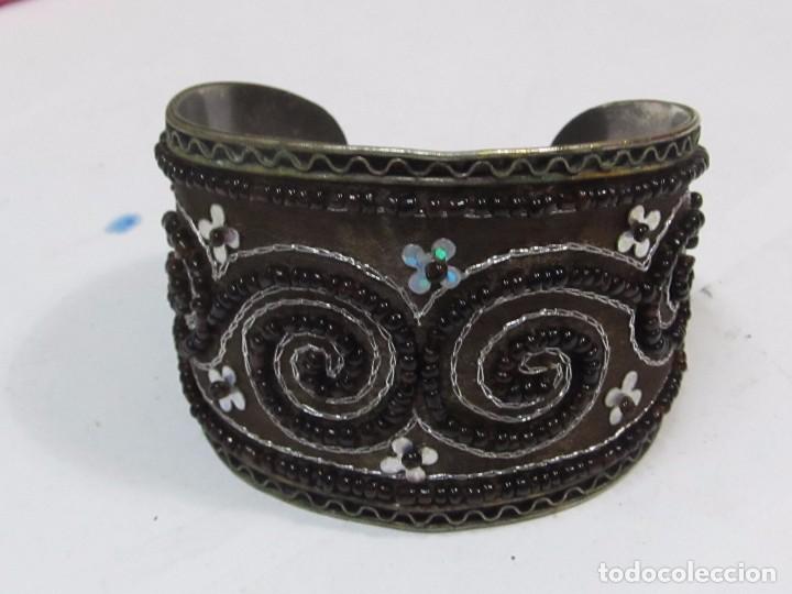 Joyeria: BRAZALETE PLATEADO DECORADO CON PIEDRAS /PUL201 - Foto 5