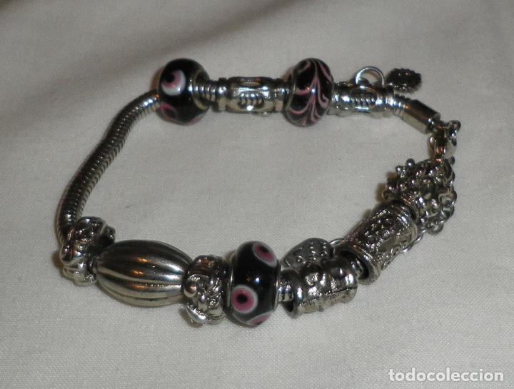 Joyeria: pulsera de metal tipo pandora - Foto 1