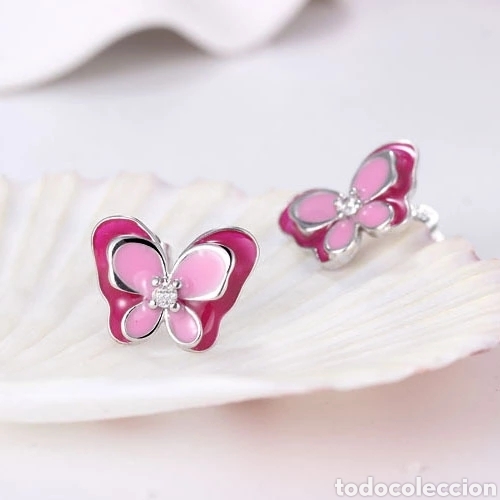 Joyeria: Pendientes mariposa plata ENV&Iacute;O GRATIS!! - Foto 2
