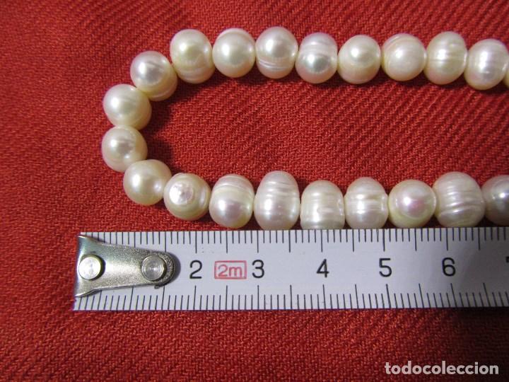 Joyeria: Collar de perlas de agua dulce Broche im&aacute;n - Foto 10