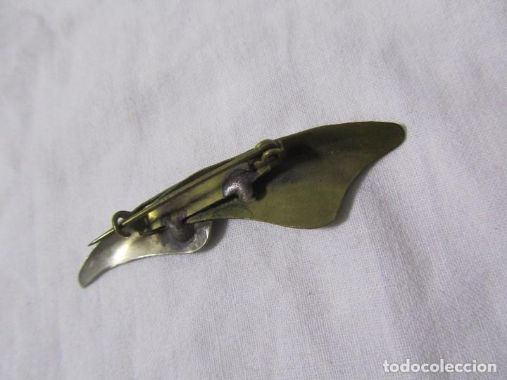 Joyeria: Antiguo broche de dos metales - Foto 5
