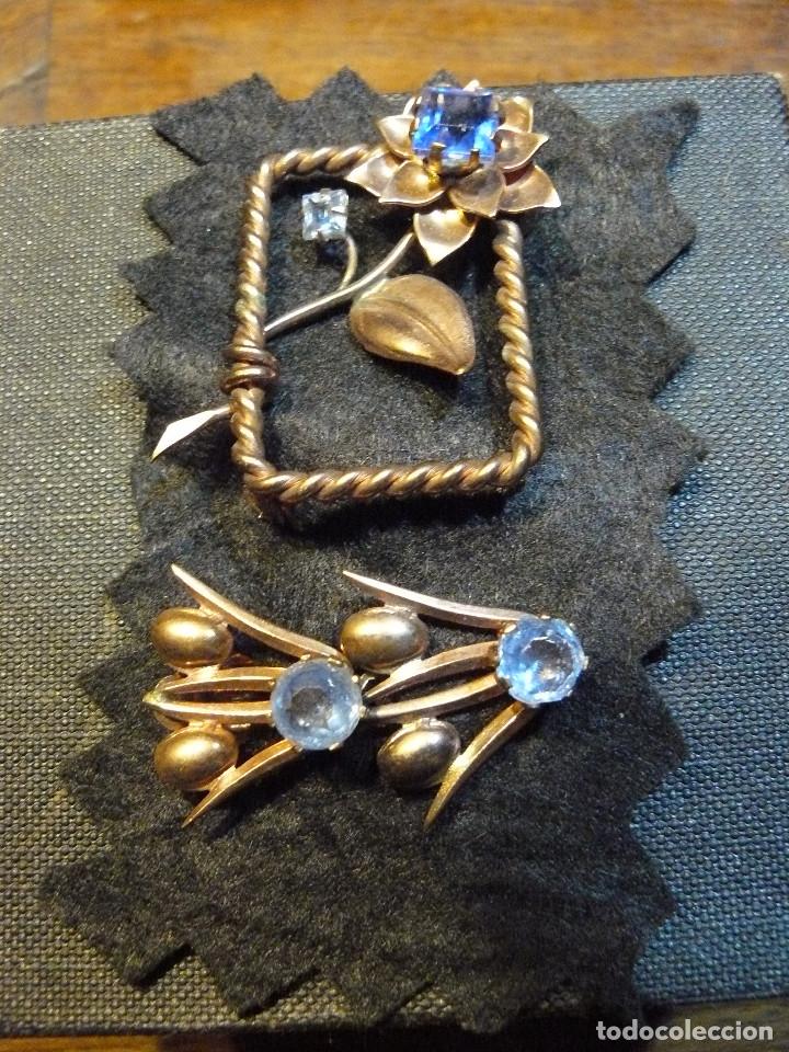 Joyeria: CONJUNTO PENDIENTES Y BROCHE - A&Ntilde;OS 50 - Foto 1