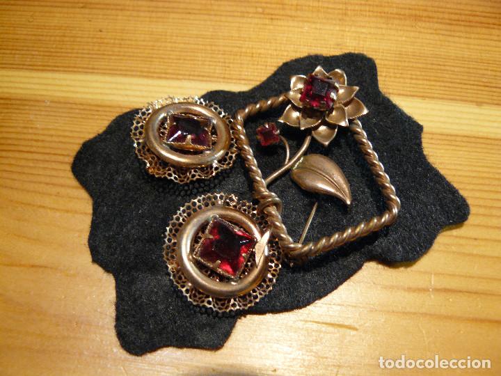 Joyeria: BROCHE Y PENDIENTES - A&Ntilde;OS 50 - Foto 1