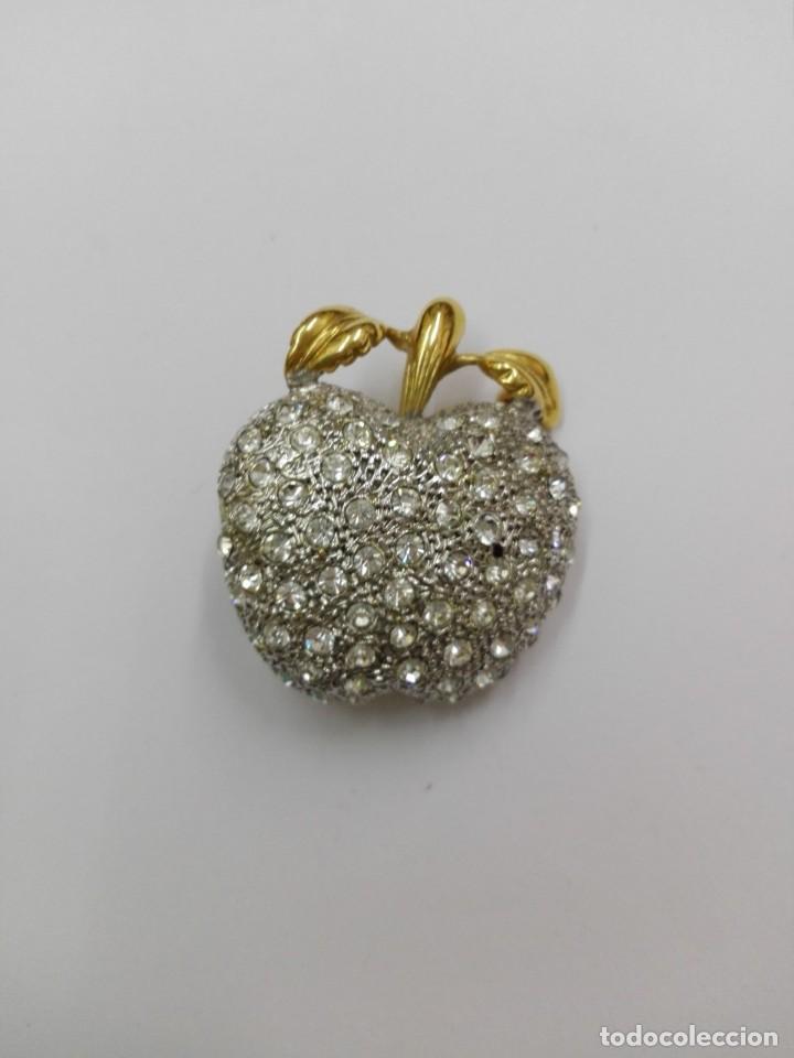 Joyeria: Bonito broche vintage de bisuteria fina