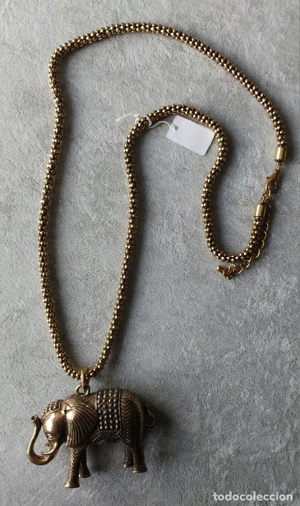 Joaillerie: COLLAR DE CADENA CON ELEFANTE.