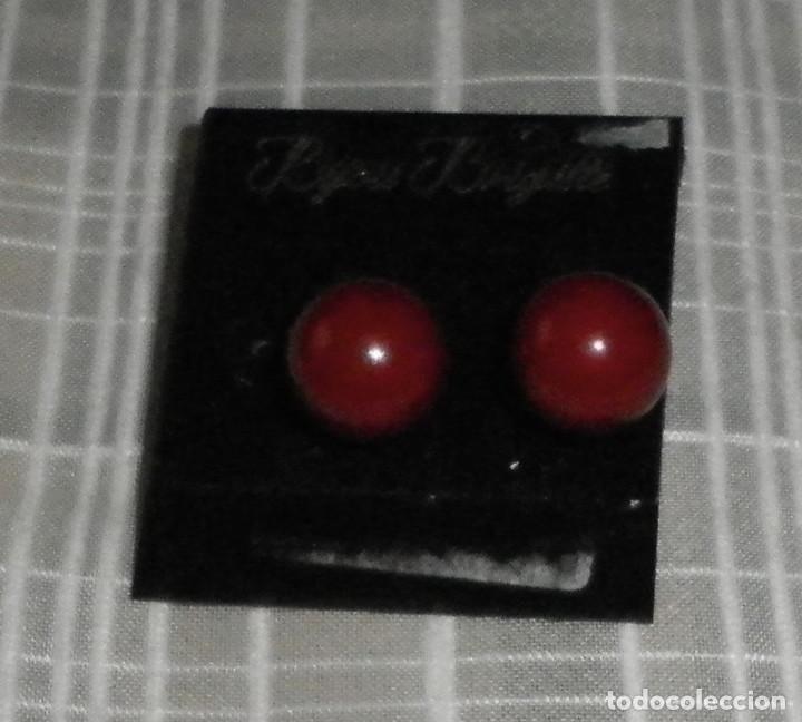 Joyeria: pendientes bola de piedra de luna - Foto 1
