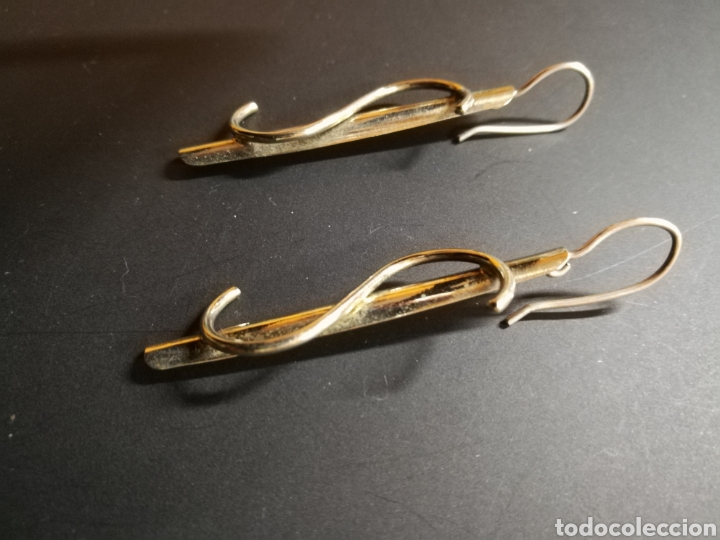 Joyeria: Pendientes en alpaca. (Joyas de Autor) - Foto 3