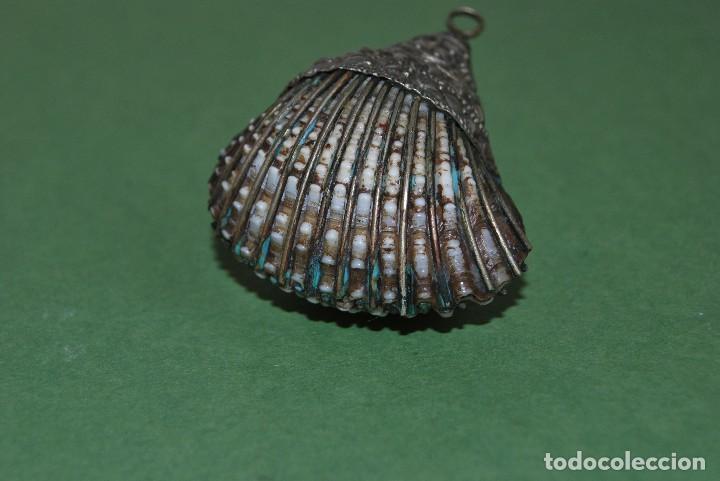 Joyeria: COLGANTE - CONCHA ENGARZADA EN METAL - Foto 3