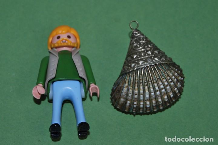 Joyeria: COLGANTE - CONCHA ENGARZADA EN METAL - Foto 8