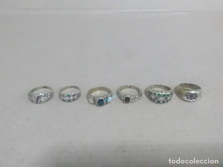 Gioielleria: 6 anillos bronce vintage